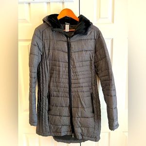 Champion Ladies Coat Charcoal Grey Large
